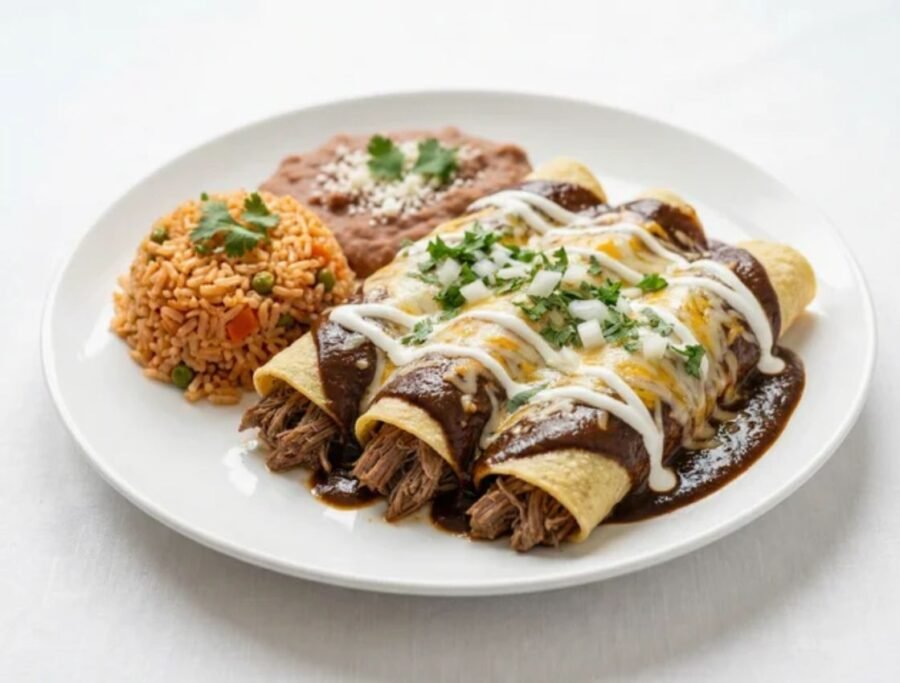 Beef Enchilada Combo