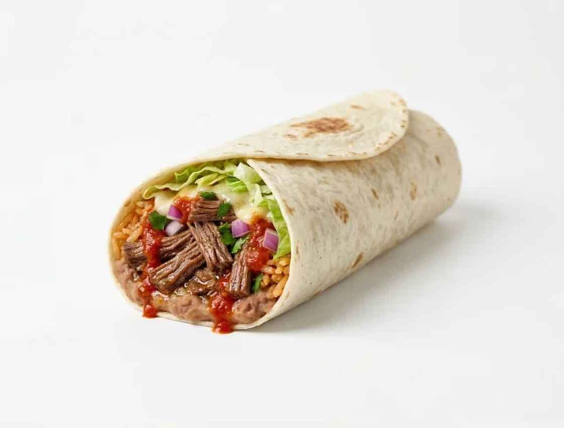 Beef (Barbacoa) Burrito