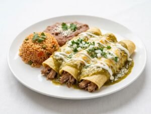 Pork Enchilada Combo