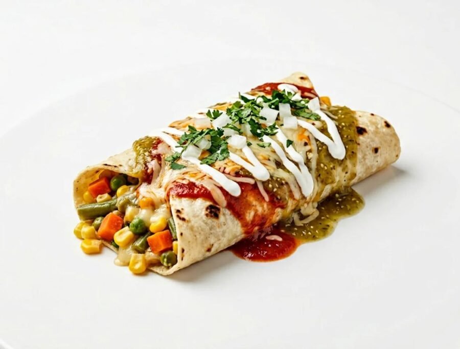 Single Vegetarian Enchilada