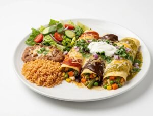 Vegetarian Combo Enchilada